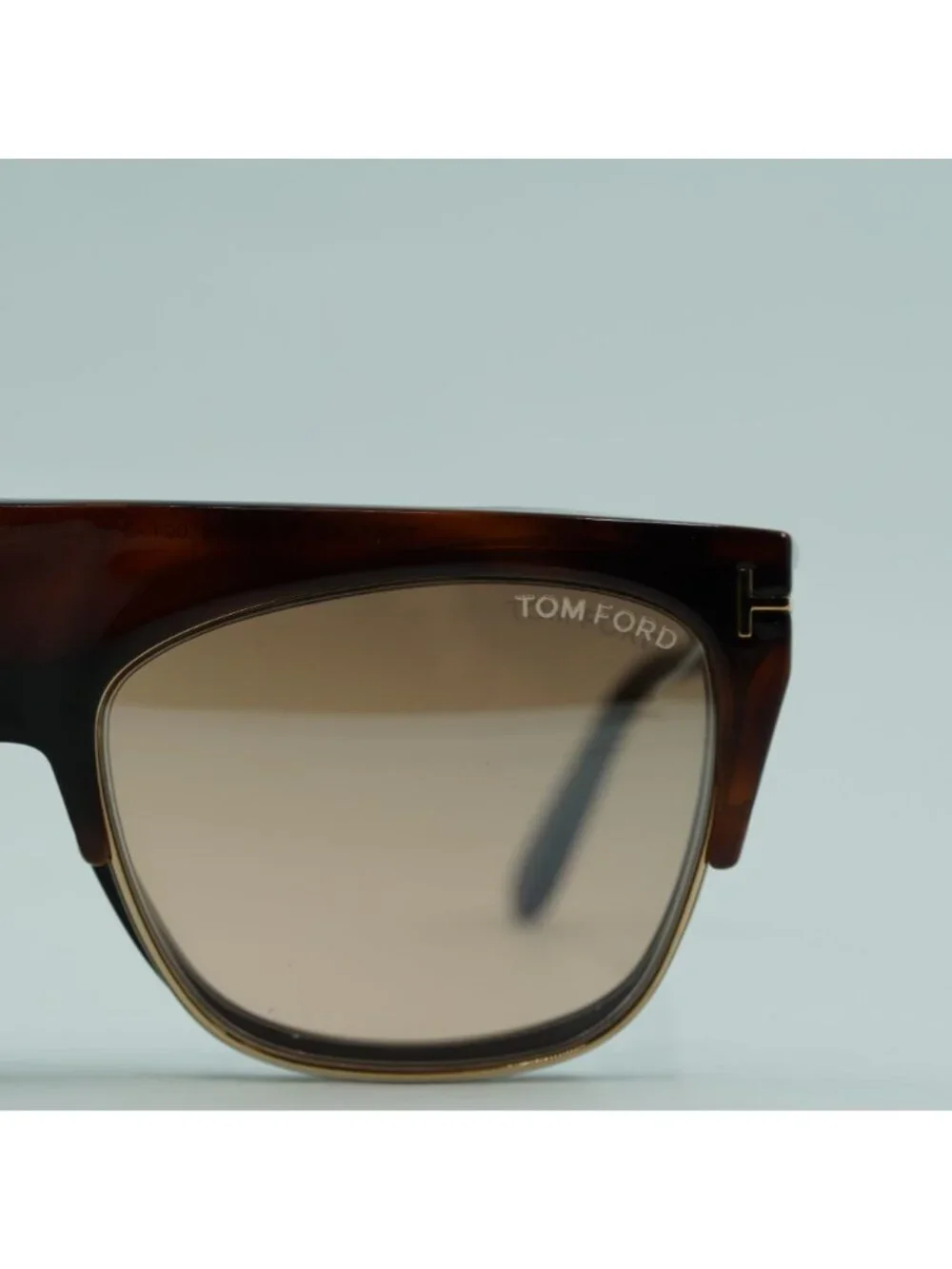 Tom Ford FT5690-B 001 Cat Eye Eyeglasses 55mm - Black / Havana Clip-on